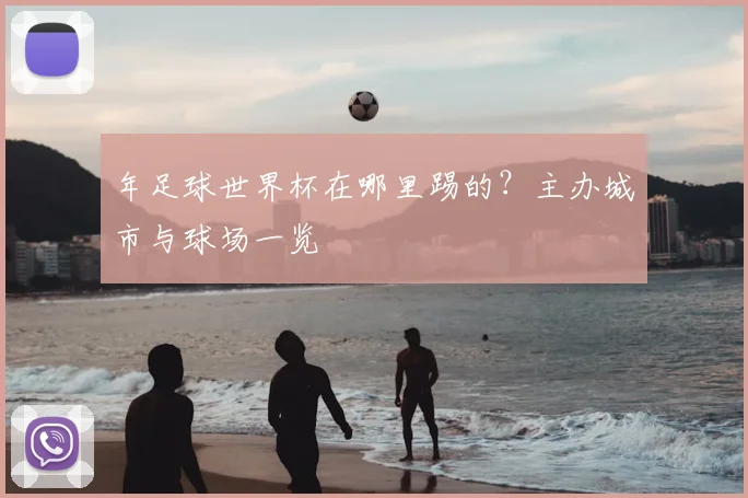 年足球世界杯在哪里踢的？主办城市与球场一览