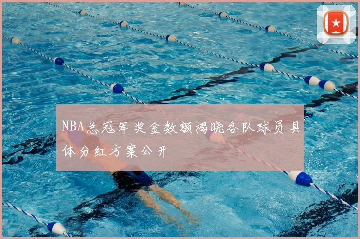 NBA总冠军奖金数额揭晓各队球员具体分红方案公开